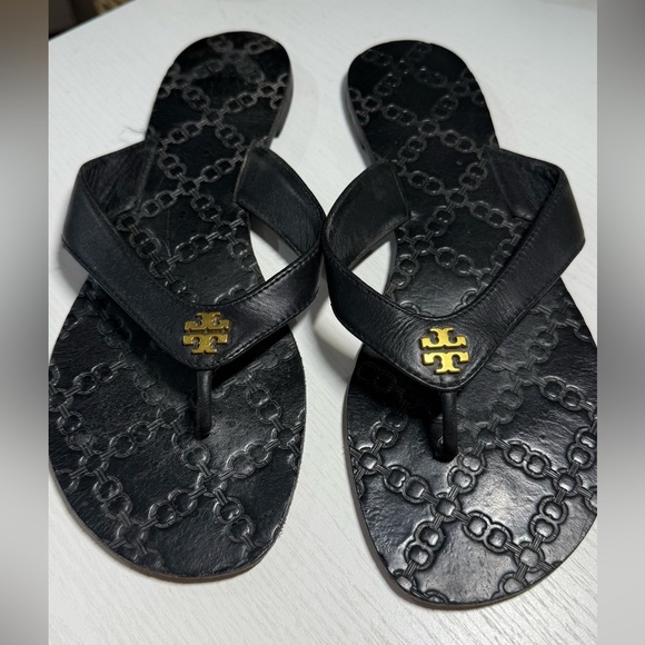 Tory Burch Monroe Thong Sandals - Picture 2 of 8